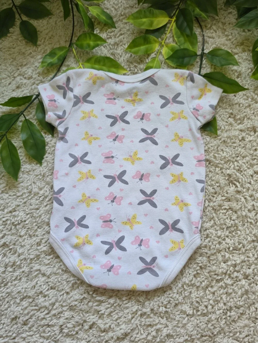 Baby Girl Butterfly Onesie (6-9 Months)